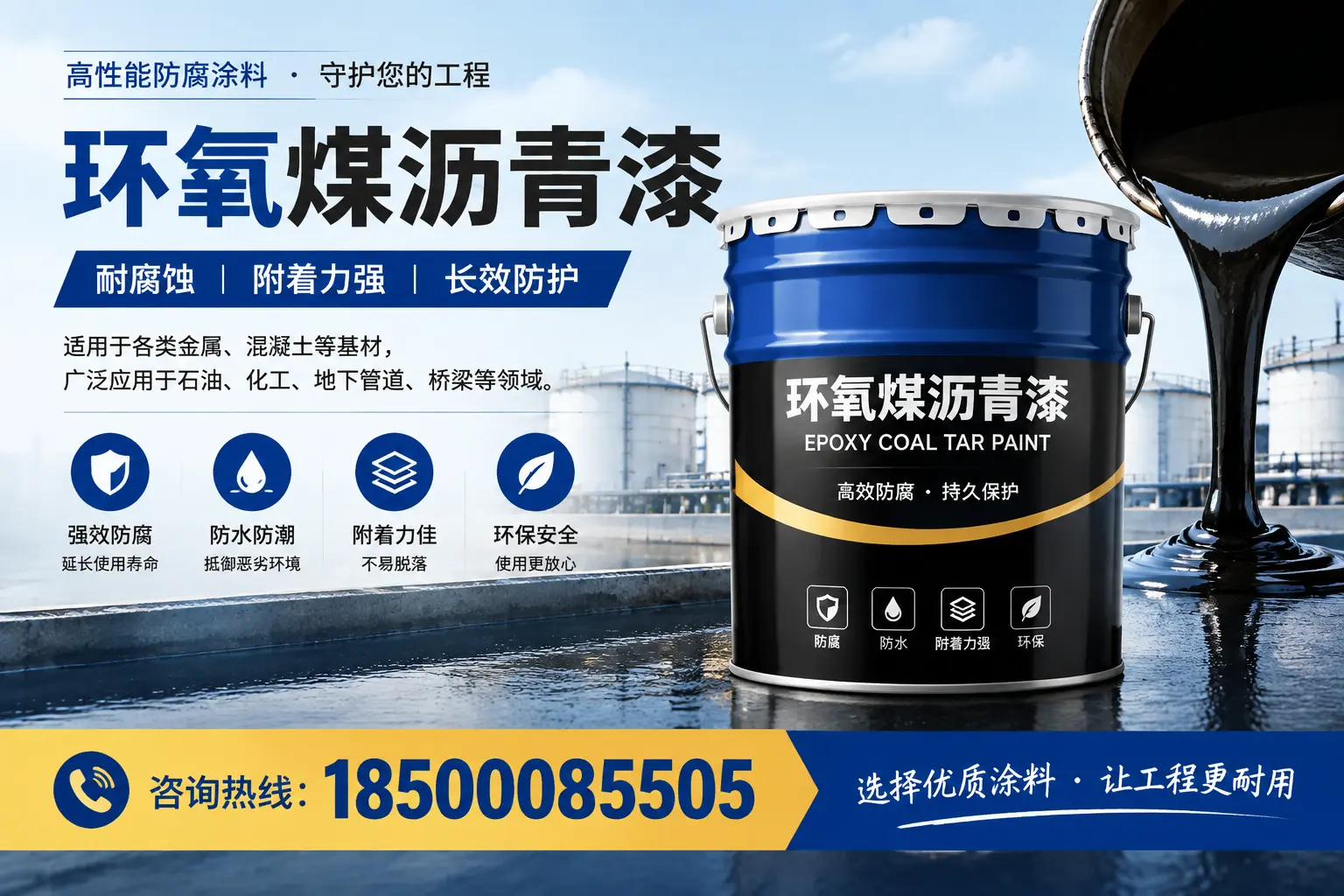 如何在哈尔滨选择合适的环氧煤沥青漆?实用指南